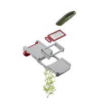 Ralador e Fatiador 6 em 1 Dobrável UP