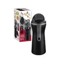 Ralador Espiral Multiuso 3 Em 1 Preto Euro Home