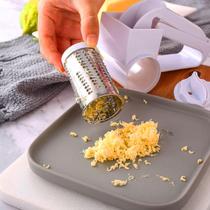 Ralador Fatiador Manivela Legumes Queijo Cortador Triturador Alimentos Lâminas Grãos Cozinha Faca
