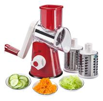 Ralador Fatiador Multiuso 3 Em 1 Verduras Legumes Queijo Top Utensílio Doméstico Cozinha Casa Sortido