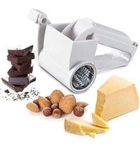 Ralador Inox De Queijo Chocolate Manual Manivela Pizza Massa - UNI GIFT