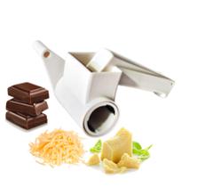 Ralador Manivela Manual para Queijos Vegetais Frutas Chocolates Lamina Metal