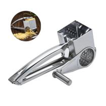 Ralador Manual Aço Inox Com Manivela Queijo Chocolate Coco