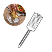 Ralador Manual Extra fino Aço Inox Queijo Verduras Cítricos