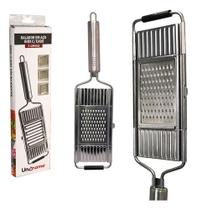 Ralador Multiuso 3 em 1 Inox Profissional Lâminas Removíveis para Cozinha e Restaurante