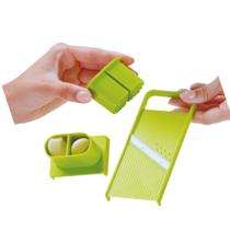 Ralador Processador de Alho INOX Com Protetor de Dedos