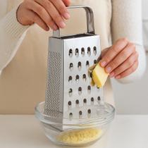 Ralador Profissional 4 Faces 21cm Para Queijos, Legumes e Mais Cozinha Pratica, Resistente. Ralador Profissional 4 Faces 21cm Para Queijos, Legumes e Mais Cozinha Pratica, Resistente.