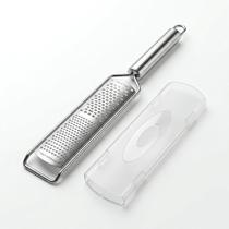 Ralador Regua Zester Inox Com Capa Protetora E Cabo Inox Ralador Regua Zester Inox Com Capa Protetora E Cabo Inox
