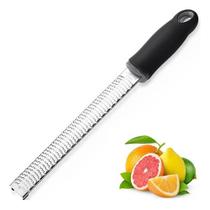 Ralador Zester Aço Inox Afiado Raspas Finas Queijo Limão
