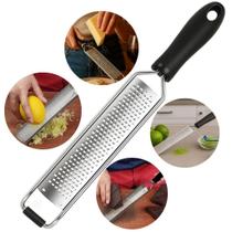 Ralador Zester Culinário Raspas Limão Laranja Chocolate Profissional Inox Extra Fino 30c Restaurante