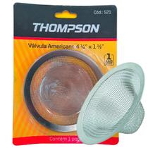 Ralinho Aco Inox Thompson Valvula Americana 4.1/2'' - Kit C/12 Pecas Ralinho Aco Inox Thompson Valvula Americana 4.1/2'' - Kit C/12 Pecas