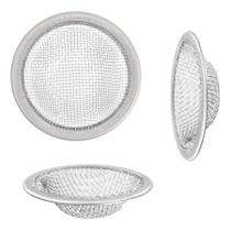 Ralinho Japonês Galvanizado Médio P/ Pia Kit Com 3 Peças Ralinho Japonês Galvanizado Médio P/ Pia Kit Com 3 Peças
