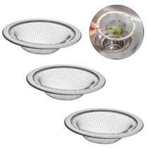 Ralinho Japonês Para Pia Lavatório Tanque Inox Médio 03 Un