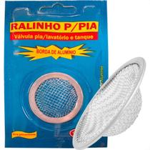 Ralinho Para Pia Lavatorio Zincado Overtime Azul - Kit C/12 Pecas Ralinho Para Pia Lavatorio Zincado Overtime Azul - Kit C/12 Pecas