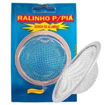 Ralinho Para Valvula Americana Zincado Overtime 3.1/2'' Azul - Kit C/12 Pecas