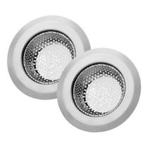 Ralinho Ralo Pia Cozinha Tanques 5,4 CM Borda Inox Peneira Ralinho Ralo Pia Cozinha Tanques 5,4 CM Borda Inox Peneira