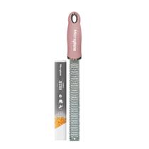 Rallador Microplane para Ralladura en Acero Fino Color Rosa Empolvado