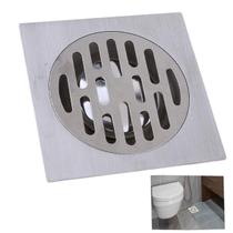 Ralo 10x10 Aço Inox Banheiro Lavabo Lavanderia Quintal Resistente Higienico Seguro