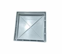 Ralo 10x10 Cm Invisível Oculto Anti Odor/inseto - Cor Branco