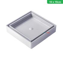 Ralo 10x10 Oculto Seca Piso porcelanato Inteligente CZ Claro Ralo 10x10 Oculto Seca Piso porcelanato Inteligente CZ Claro