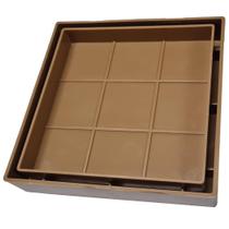 Ralo 10X10 Oculto Seca Piso/ Porcelanato Marrom Claro Ralo 10X10 Oculto Seca Piso/ Porcelanato Marrom Claro
