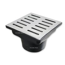 Ralo 15x15 Inox Tela Anti Insetos Caixa Coletor S.baixa 75mm