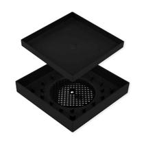 Ralo 15x15 Oculto Seca Piso/porcelanato Inteligente Preto Ralo 15x15 Oculto Seca Piso/porcelanato Inteligente Preto