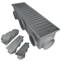 Ralo 15x50 Inox 304 Abre Fecha Cocho Cinza e Placa Anti Resíduo e Anti Insetos Ralo 15x50 Inox 304 Abre Fecha Cocho Cinza e Placa Anti Resíduo e Anti Insetos