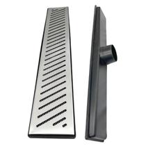 Ralo 15x80 Inox 304 Saída Baixa 100mm Anti Cheiro Sifonado e Tela Anti Insetos