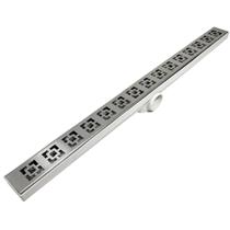 Ralo 5x70 Inox 304 Dubai com Tela e Cocho Branco Ralo 5x70 Inox 304 Dubai com Tela e Cocho Branco