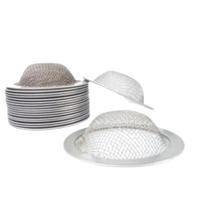 Ralo 7cm Pia Cozinha Em Aço Inox Ralinho Com Borda