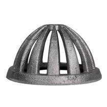 Ralo abacaxi semiesférico em alumínio 4 polegadas - 100mm