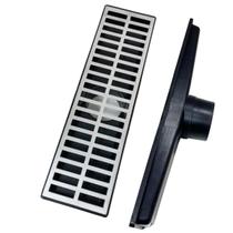 Ralo Aluminio 15x50 e Cocho Saída Fundo 3 polegadas