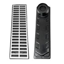 Ralo Anti Cheiro 15x50 Alumínio Anti Escorpião com Saída no Canto de 100mm