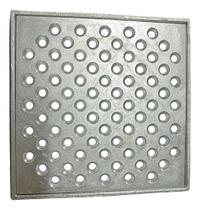 Ralo Anti Escorpião Aluminio 15cm X 15cm Com Aro GRELHA