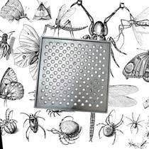 Ralo Anti Escorpião Aluminio 20cm X 20cm Com Aro