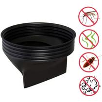 Ralo Anti Espuma e Mau Cheiro Insetos Preto 150mm Estrela