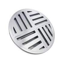 Ralo Anti Inseto Inteligente Redondo 15x15cm Banheiro Lavatório Cromado Abs