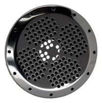 Ralo Anti Turbilhão Pool Devices Gloss p/ Piscina em PP c/ Frente em Inox 50mm