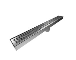 Ralo Banheiro Linear 100 Inox 304 Seca Piso Ralo Banheiro Linear 100 Inox 304 Seca Piso
