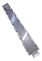Ralo Banheiro Linear Oculto 6x50 Invisível(piso) Com Tela Branca