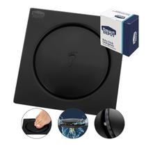 Ralo Black Quadrado Click Anti-inseto Ralo Black Quadrado Click Anti-inseto