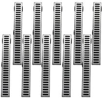 Ralo Borda Piscina Varanda 6x50 Alumínio kit 5 metros lineares