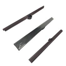 Ralo Box de Banheiro 70cm Inox Perfurado Espelhado Col Marrom