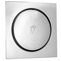 Ralo Cick Quadrado 15x15cm Inox - Brazhu Ralo Cick Quadrado 15x15cm Inox - Brazhu
