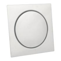 Ralo Click 10x10 Com Porta Grelhas Cromado Para Banheiro