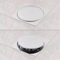 Ralo Click 15x15 Cm Inox Ideal para Uso em Boxes e Chuveiros em Geral Cromada Ralo Click 15x15 Cm Inox Ideal para Uso em Boxes e Chuveiros em Geral Cromada