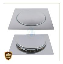 Ralo Click 15x15 Cm Inteligente Cores Em Aço Inox Banheiro Ralo Click 15x15 Cm Inteligente Cores Em Aço Inox Banheiro
