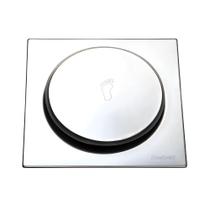 Ralo Click 15X15 Inox 304 Cromado - Meber