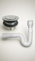 Ralo Click Aço Inox 1 1/2" c/ Sifão Flexível Ralo Click Aço Inox 1 1/2" c/ Sifão Flexível